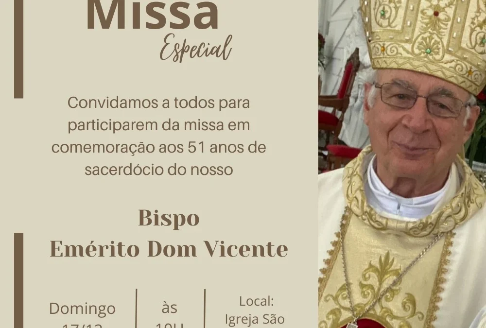 17.12.23 | Missa por Dom Vicente