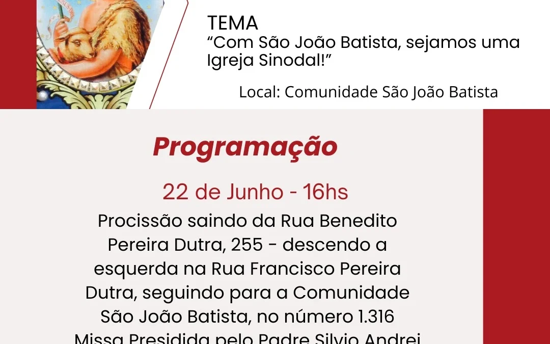 Festa em Louvor a São João Batista